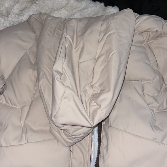 Color-Block-Padding Zip Jacket - Picture 5 of 6